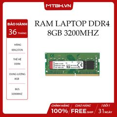 RAM LAPTOP KINGSTON DDR4 8GB BUS 3200
