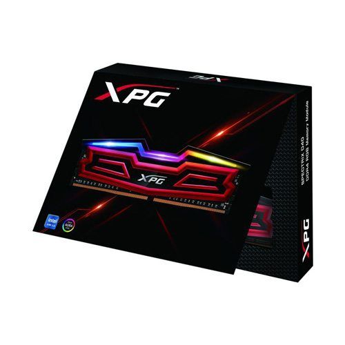 RAM DDR4 8GB ADATA BUSS 3000 XPG SPECTRIX RGB D40 AURA NEW
