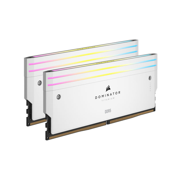 Ram DDR5 32GB Corsair Dominator Titanium White 6000MHz (2x16GB)