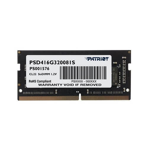 RAM LAPTOP PATRIOT DDR4 16GB BUS 3200