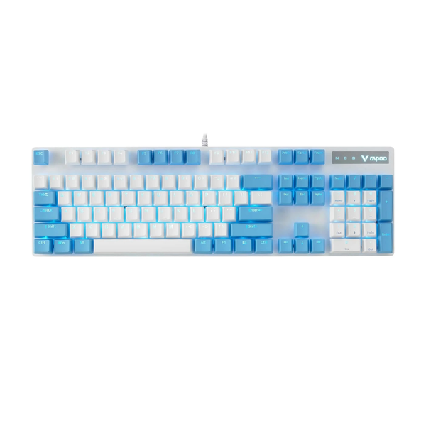 BÀN PHÍM CƠ RAPOO V500 PRO WHITE CERULEAN