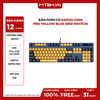Bàn Phím Cơ Rapoo V500 Pro Yellow Blue Red Switch