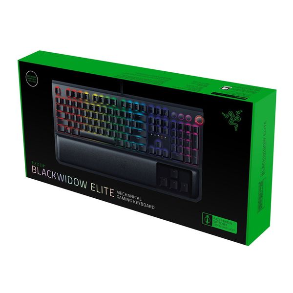 BÀN PHÍM CƠ RAZER BLACKWIDOW ELITE - MECHANICAL GAMING GREEN SWITH NEW BH 24TH