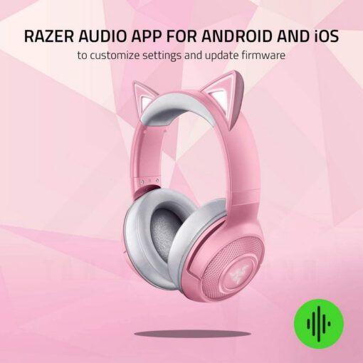 TAI NGHE Razer Kraken BT Kitty Edition Quartz PINK