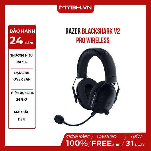 Tai Nghe Razer BlackShark V2 Pro Wireless