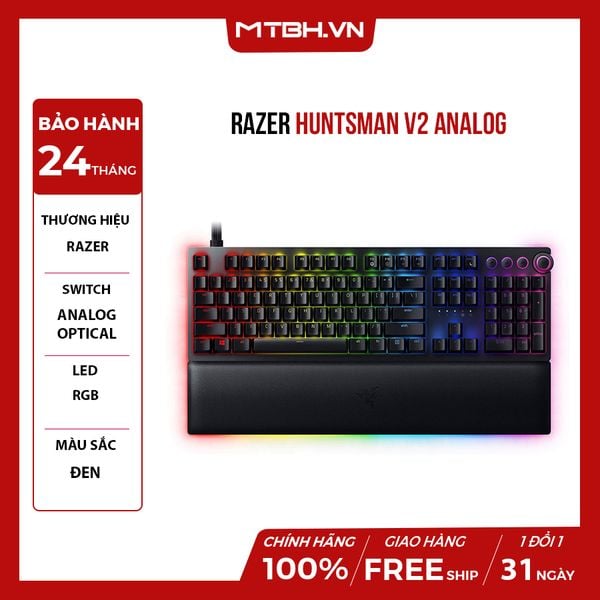 Bàn Phím Cơ Razer Huntsman V2 Analog