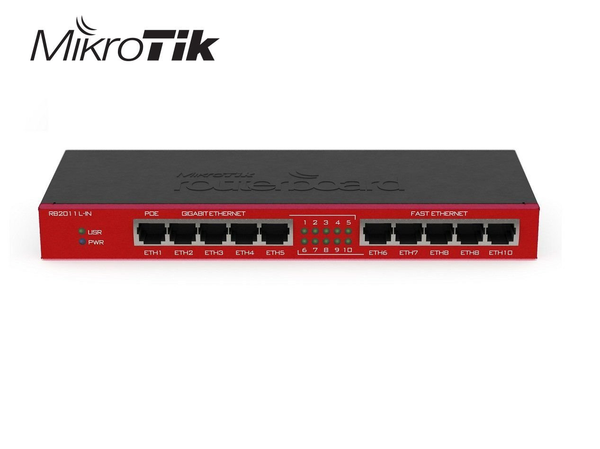 ROUTER CÂN BẰNG TẢI MIKROTIK RB2011iL-IN