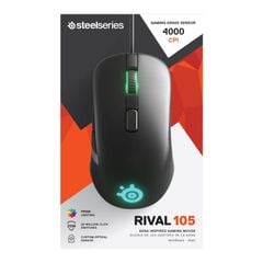 CHUỘT STEELSERIES RIVAL 105 Black (62413) NEW