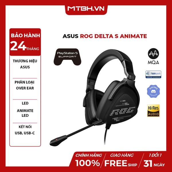 Tai nghe Asus ROG Delta S Animate