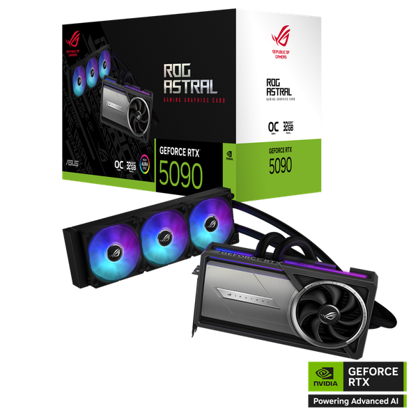 VGA ASUS RTX 5090 ROG Astral LC 32GB GDDR7 OC Edition