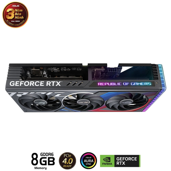 VGA ASUS RTX 4060 TI ROG STRIX 8G GAMING