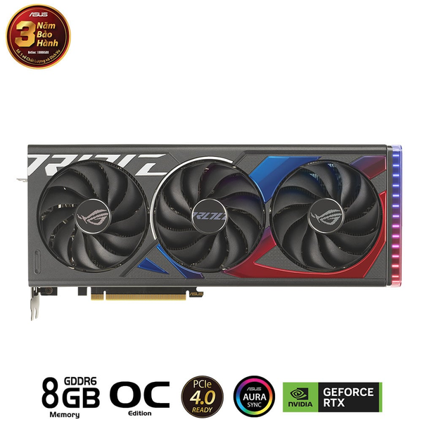 VGA ASUS RTX 4060 TI ROG STRIX O8G GAMING