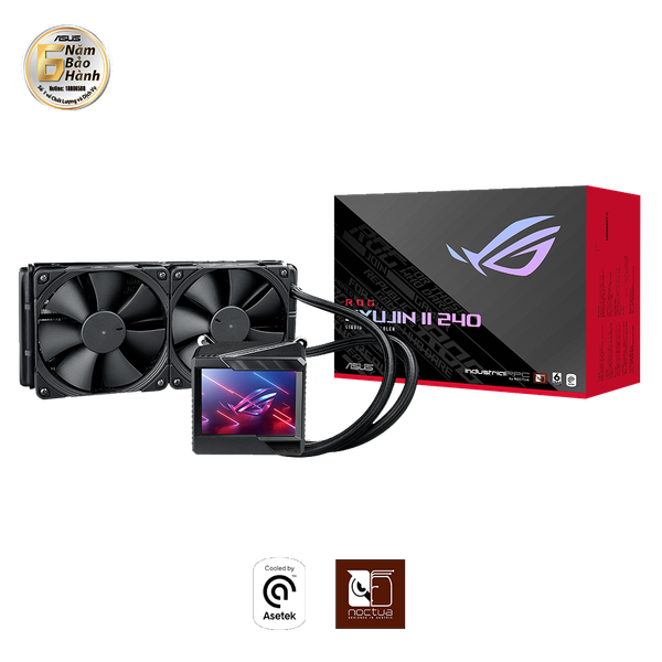 TẢN NHIỆT NƯỚC AIO ASUS ROG RYUJIN II 240 - LCD 3.5