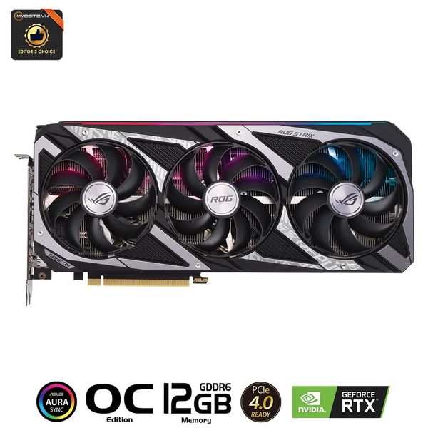 VGA ASUS RTX 3060 ROG STRIX OC 12GB