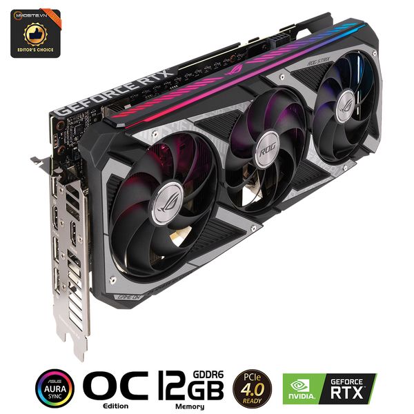 VGA ASUS RTX 3060 ROG STRIX OC 12GB