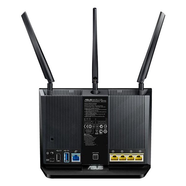 PHÁT WIFI ASUS RT-AC68U (Chuẩn Doanh Nghiệp) Chuẩn AC1900 MU-MIMO