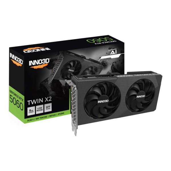 VGA INNO3D RTX 5060 TWIN X2 8GB GDDR7