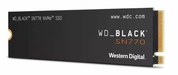 SSD WD 250GB SN770 Black M.2 2280 PCIe NVMe 4x4