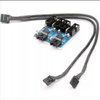 Bộ chia cổng USB 9Pin trên Mainboard có nguồn phụ - 1 ra 4