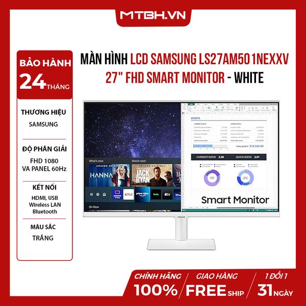 MÀN HÌNH LCD SAMSUNG LS27AM501NEXXV 27