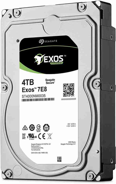 Ổ CỨNG SEAGATE ENTERPRISE EXOS 4TB NAS SATA 3 7200RPM 256MB CACHE ST4000NM002A
