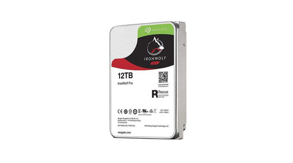 Ổ CỨNG SEAGATE IRONWOLF PRO 12TB NAS SATA 3 7200RPM 256MB CACHE ST12000NE0008
