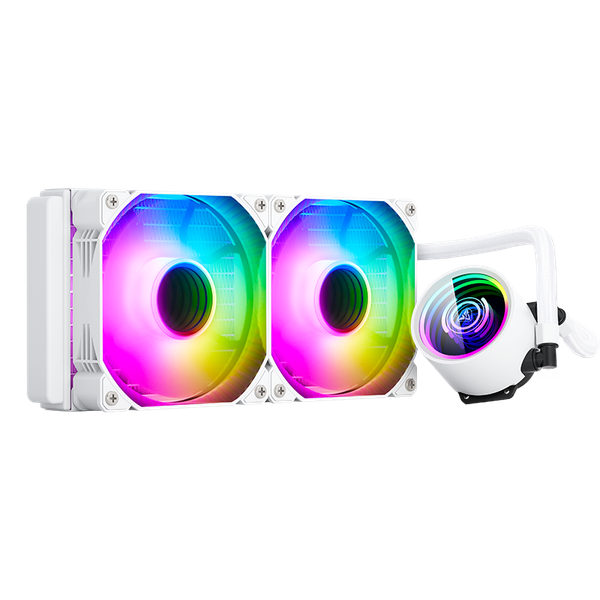 Tản Nhiệt Nước AIO Segotep Be Iced II ITX 240 ARGB White