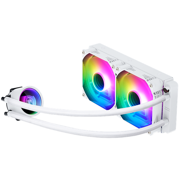 Tản Nhiệt Nước AIO Segotep Be Iced II ITX 240 ARGB White