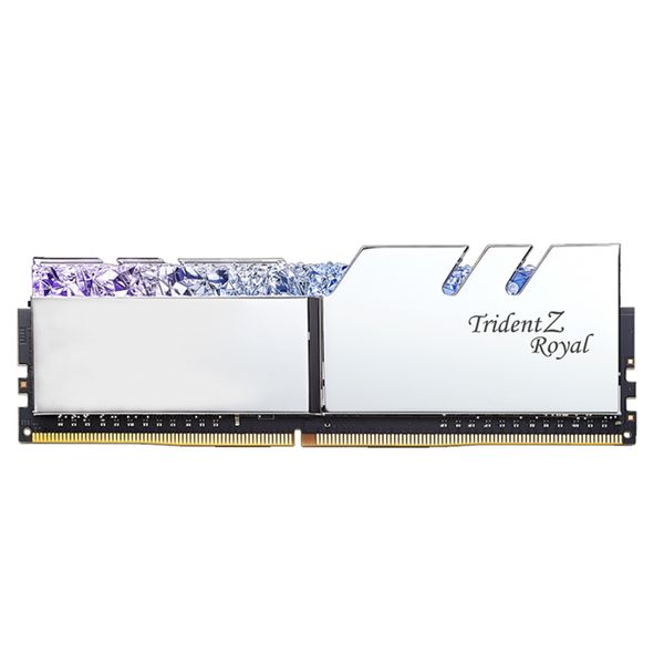 RAM DDR4 16GB GSKILL TRIDENTZ ROYAL SILVER RGB BUSS 3200Mhz (KIT 2*8GB) NEW
