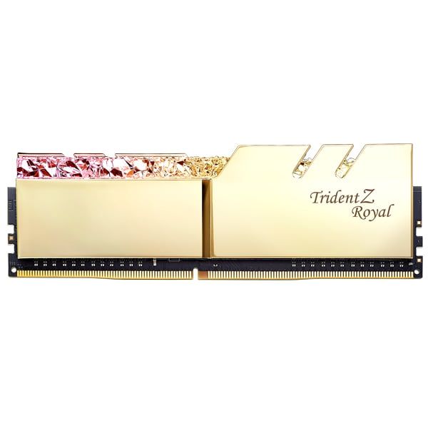 RAM DDR4 16GB GSKILL TRIDENTZ ROYAL GOLD RGB BUSS 3000Mhz (KIT 2*8GB) NEW