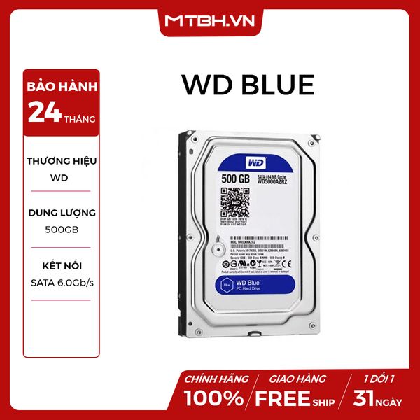 HDD WD 500GB RENEW BH 24TH