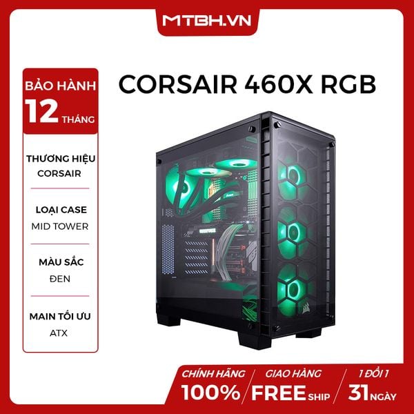 CASE CORSAIR 460X RGB NEW