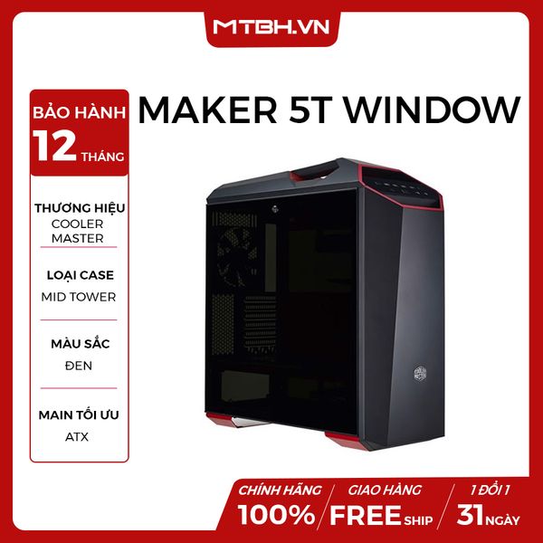 CASE COOLER MASTER - MASTER MAKER 5T - 2 WINDOW