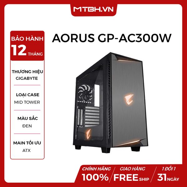 CASE GIGABYTE AORUS GP-AC300W RGB NEW
