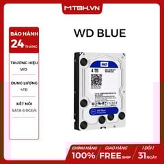 HDD WD 4TB BLUE (WD40EZRZ) NEW