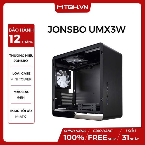 CASE JONSBO UMX3W BLACK NEW