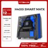 CASE NZXT H400i SMART MATX BLACK/BLUE NEW