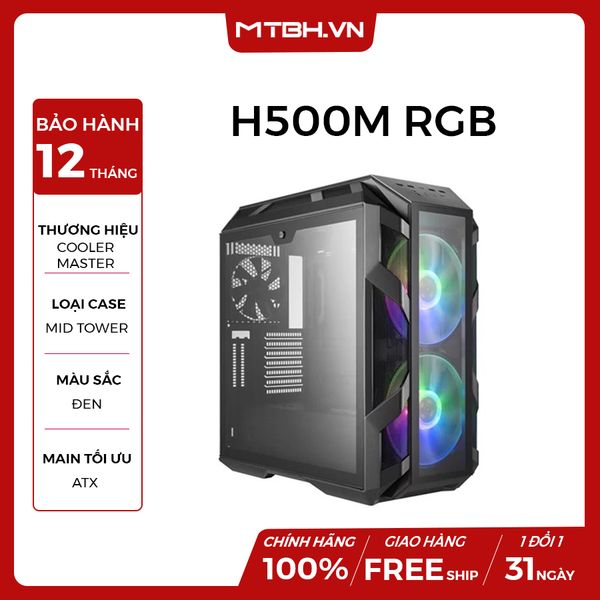 CASE COOLER MASTER H500M RGB NEW