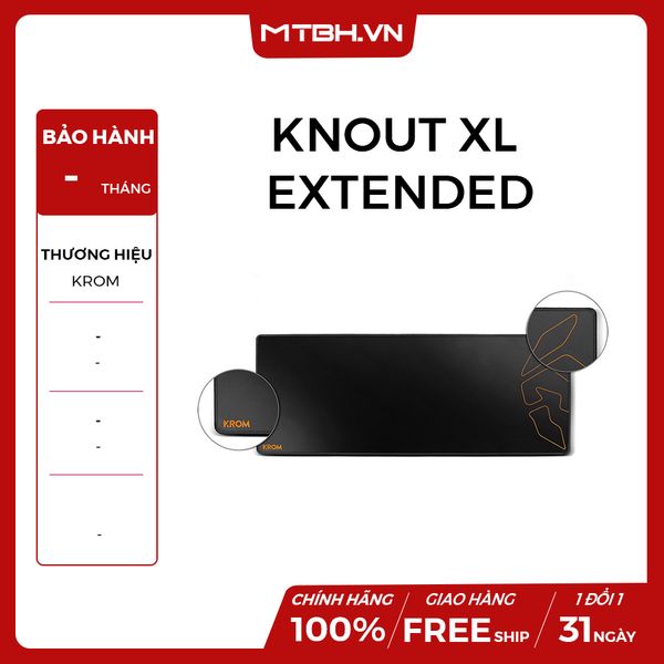 MOUSE PAD Krom Knout XL Extended gaming