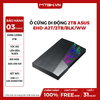 Ổ CỨNG DI ĐỘNG 2TB ASUS EHD-A2T/2TB/BLK/WW (Ổ cứng ngoài ASUS FX - Ổ cứng ngoài 2,5 inch, Aura Sync RGB, USB 3.1 Gen1, Mã hóa AES 256 bit, Sao lưu tự động) - HDD BOX