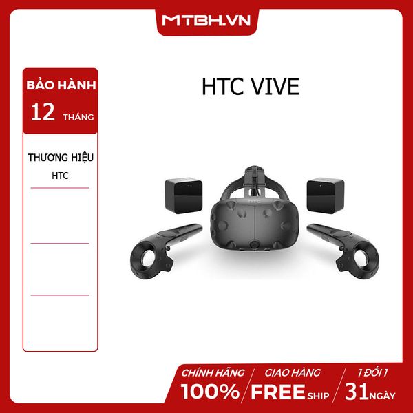 BỘ PHỤ KIỆN THỰC TẾ ẢO (VR) HTC VIVE