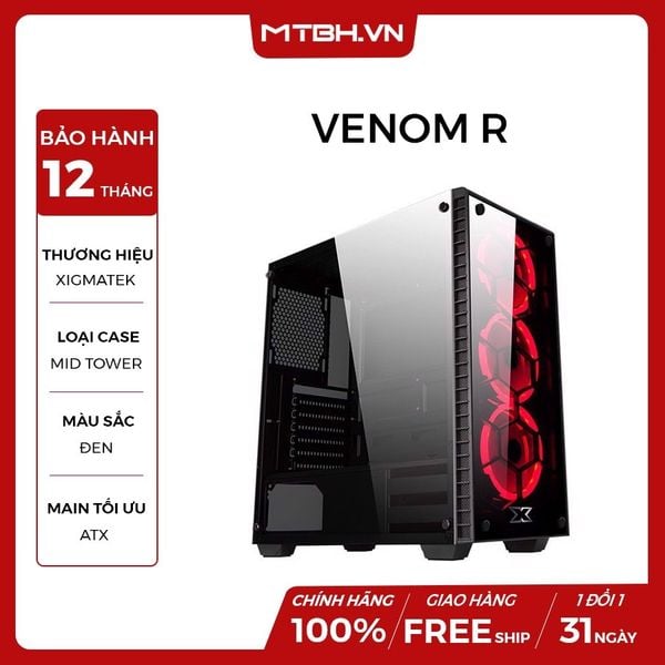 CASE XIGMATEK VENOM (NO FAN)