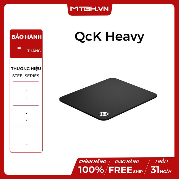 MOUSE PAD SteelSeries QcK Heavy (63827)