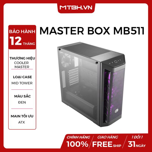 CASE COOLER MASTER MASTER BOX MB511 RGB