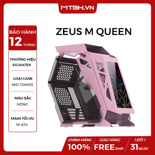 CASE XIGMATEK ZEUS M QUEEN SPECTRUM RGB PREMIUM