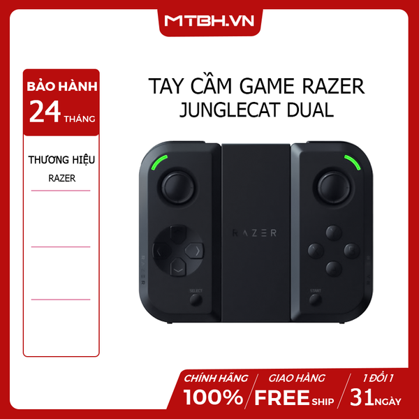 TAY CẦM GAME Razer Junglecat Dual-sided for Android