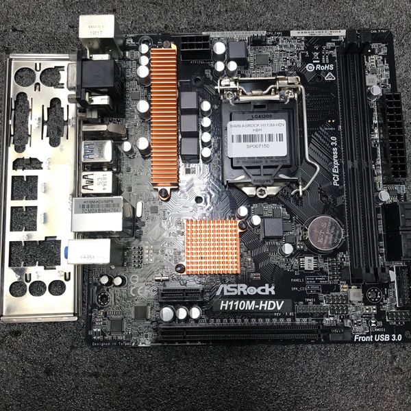 MAIN ASROCK H110M-HDV BH 1 THÁNG