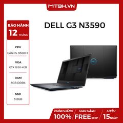 LAPTOP DELL GAMING G3 INSPIRON 3590 N515518W GTX 1650 4GB INTEL CORE I5 9300H 512GB SSD 8GB 15.6 FHD IPS 144HZ WIN 10