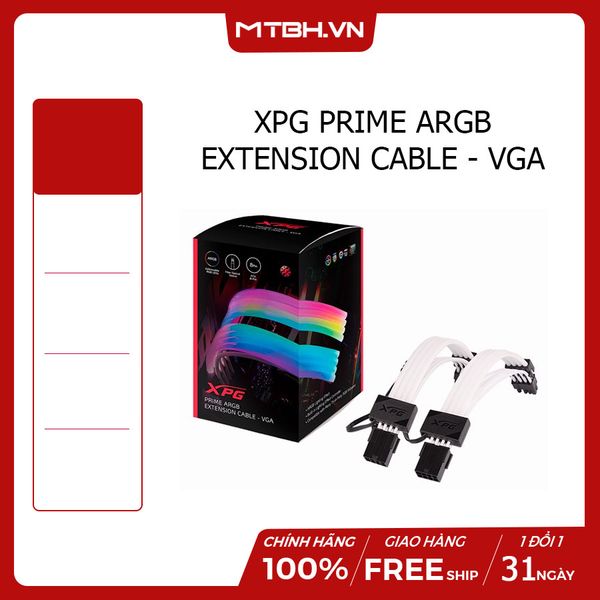 DÂY NGUỒN ADATA XPG PRIME ARGB - VGA (8PIN X2)