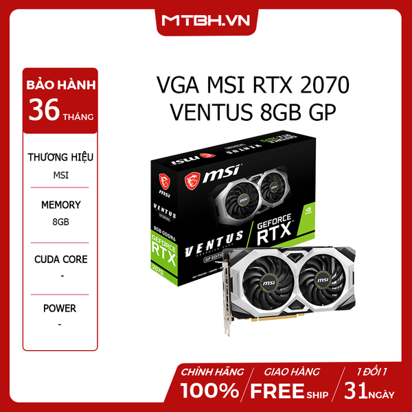 VGA MSI RTX 2070 VENTUS GP
